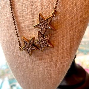 Chic Star Crystal Pendant Necklace